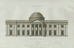 Chillington Hall: Gravur von John Soane