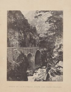 Schlucht der neuen Straße der Eaux-Chaudes