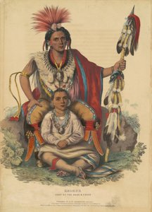Keokuk, Häuptling der Sacs und Foxes, 1838