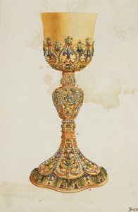 Ein Kelch im Schatz von St. Peter, Rom von John Talman