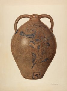 Krug für Wein, Cider oder Essig, ca. 1941 von John Tarantino