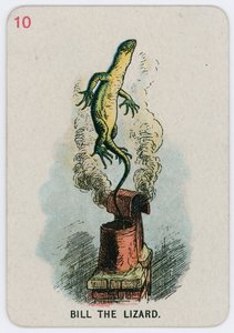 Bill die Eidechse von John Tenniel