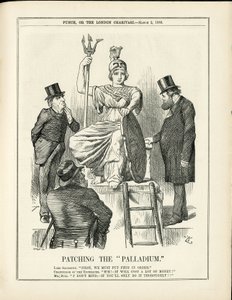 Illustration von John Tenniel in Punch von John Tenniel