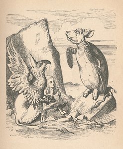 Die falsche Schildkröte, der Greif und Alice, 1889