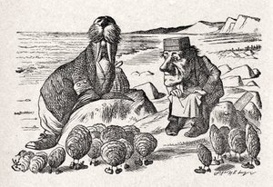 Das Walross und die von John Tenniel