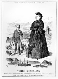 Zu Besuch bei Großmutter, Illustration aus 