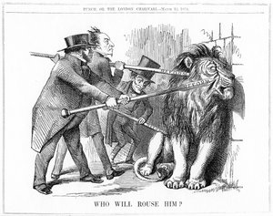 Wer wird ihn wecken? 1859 von John Tenniel