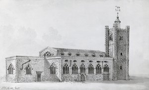 Alte St. Giles Kirche von John Thomas (after) Smith