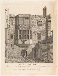 Savoy-Gefängnis von John Thomas Smith