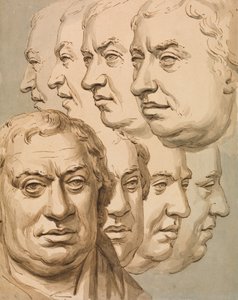 Studien nach der Büste von Samuel Johnson von John Thomas Smith