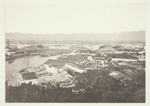 Ausländische Siedlung in Foochow von John Thomson