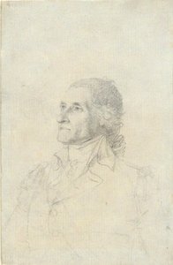(Unbekannter Mann - möglicherweise Washington?) von John Trumbull
