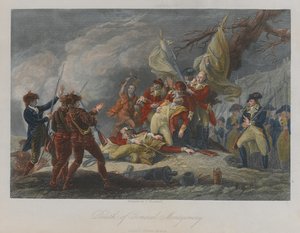 Tod von General Montgomery, 1775