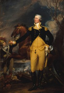 George Washington vor der Schlacht von Trenton von John Trumbull
