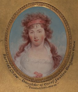 Harriet Chew (später Harriet Chew Carroll, 1775–1861) von John Trumbull