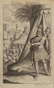 Marcus Furius Camillus, römischer Soldat und Staatsmann von John Vanderbank