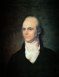 Aaron Burr (1756-1836) Vizepräsident der USA, ca. 1802