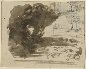 Ein Baumstand (recto) von John Varley