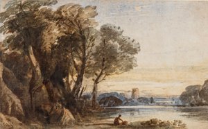 Capriccio-Landschaft, ca. 1830