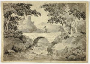 Kidwelly Castle, Südwales von John Varley