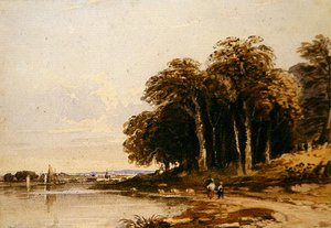Flusslandschaft von John Varley