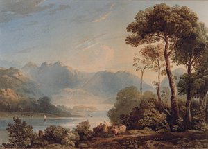 Blick von der Grange Bridge, Borrowdale