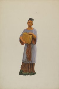 Teeladenfigur, ca. 1938 von John W Kelleher
