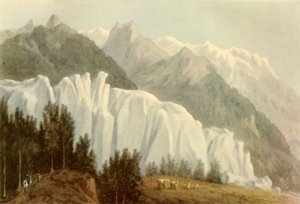 Der Glacier des Bossons, Chamonix