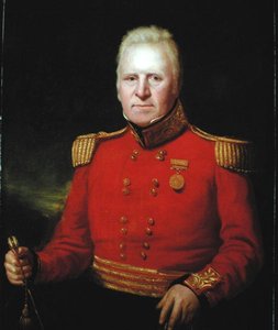 Porträt von Sir David Baird (1757-1829), der die Goldmedaille der Honorable East India Company aus der ägyptischen Kampagne von 1801 trägt von John Watson Gordon