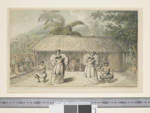 F.13 Ein Tanz in Otaheite, ca. 1773-84 von John Webber