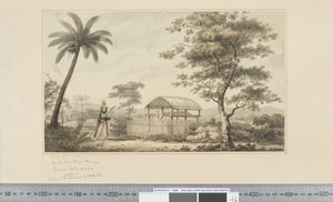 F.45 Ansicht eines Grabes, um 1783-84 (Aquarell)