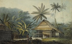 Ansicht der Insel Krakatoa
