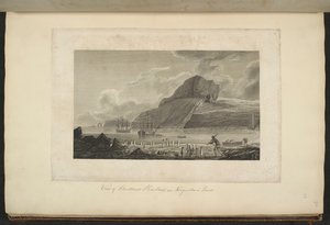 Blick auf den Weihnachts-Hafen in Kerguelens Land, Dezember 1776 von John Webber