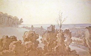 Eine Ansicht in Bridewell von John White Abbott