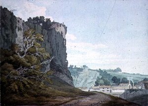 Teil von Chepstow Castle, Monmouthshire