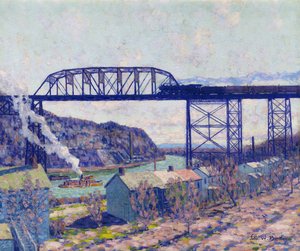Am Rondout von John William Bentley