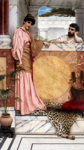 Das Warten auf eine Antwort von John William Godward