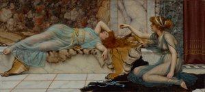 Unfug und Ruhe von John William Godward