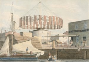 Rundmühle, King Street, New York, 1830