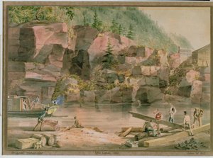 Erie-Kanal, NY, 1831