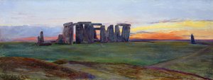 Stonehenge von John William Inchbold