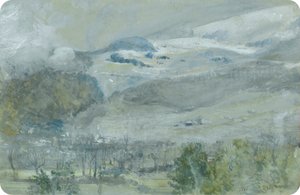 Schweizer Tal-Landschaft