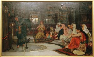 Das Orakel befragen von John William Waterhouse