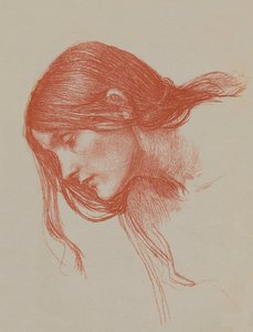 Phyllis und Demophoon Studie, ca. 1897 von John William Waterhouse