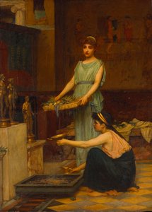 Der Haushalt der Götter von John William Waterhouse