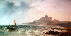 Bamburgh Castle von John Wilson Carmichael