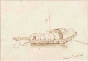 Chinesisches Entenboot von John Wilson Carmichael