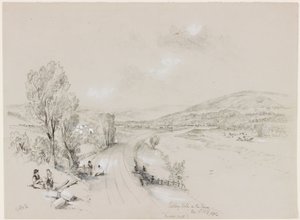 Ridley Hall, Bardon Mill, 1837 von John Wilson Carmichael