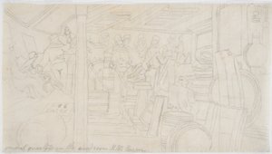 Der Offiziersmesse H.M.S. Caesar von John Wilson Carmichael
