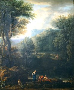 Klassische Landschaft von John Wootton